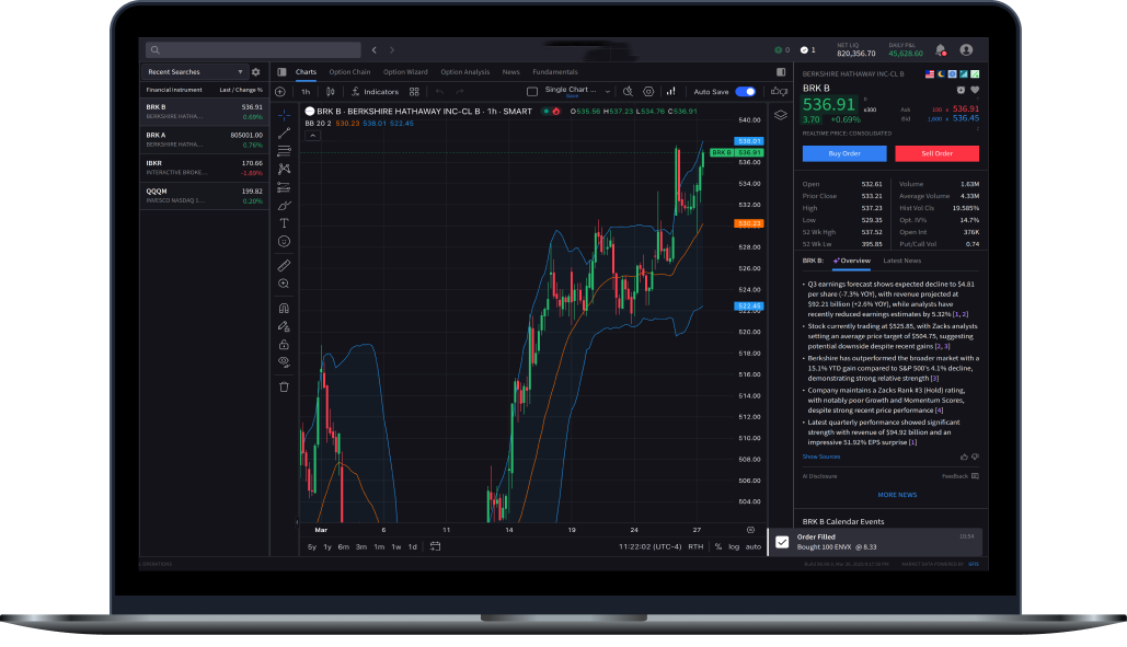 Example of Stockee Desktop App